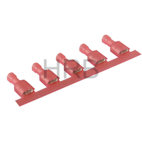 Terminal de desconexión rápida de 6,35 × 0,8 mm, tamaño de pestaña, diámetro de 3,05 mm