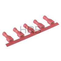 Terminal recto completamente aislado 187 de desconexión rápida 4,75 × 0,8 mm 