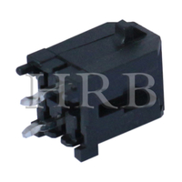 Conector dual vertical del jefe de la fila de la INMERSIÓN M3045 con la clavija polarizadora del PWB