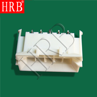 Conector de cabezal vertical con clavija de plástico a presión