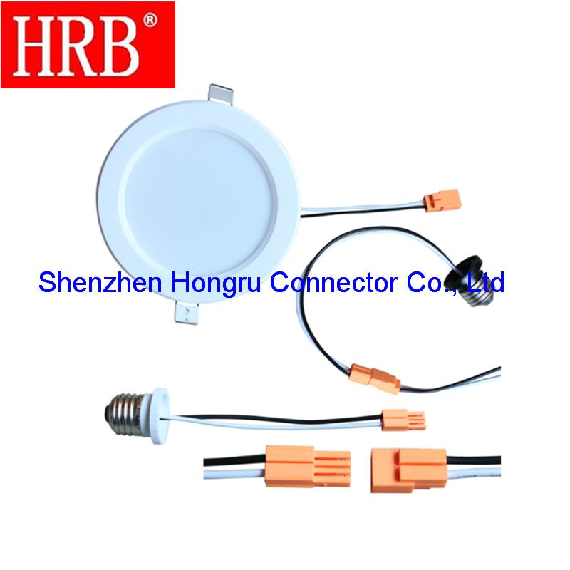 Conector lámpara de 2 polos de la marca HRB.