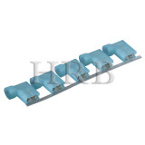 Terminal de desconexión rápida de 4,75 × 0,5 mm, tamaño de pestaña, diámetro de 4,06 mm